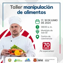 Taller de manipulación de alimentos