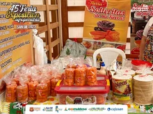 Emprendimientos y artesanías en la plaza de ferias