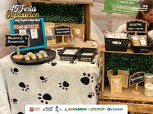 Emprendimientos y artesanías en la plaza de ferias