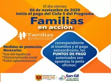 Pago Ciclo 5 Programa Familias en Acción