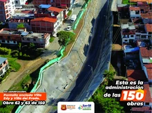 Por primera vez obras paralelas para la mitigación de riesgo