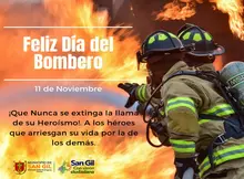 Feliz Día del Bombero