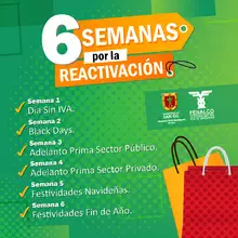 6 semanas por la Reactivación económica