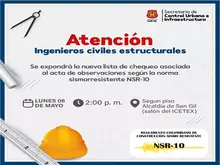 Atención Ingeniero Civil Estructural