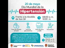 20 de mayo Día Mundial de la Hipertensión