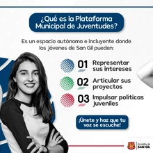 Convocatoria para la actualización de la Plataforma Municipal de Juventudes