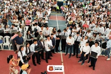 Entrega de más de 500 computadores a estudiantes del área urbana y rural del municipio de san Gil