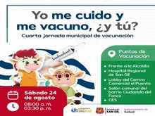 Cuarta jornada municipal de vacunación