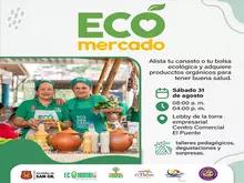 Este sábado 31 de agosto asiste al Ecomercado