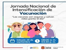 Jornada Nacional de Intensificación de vacunación