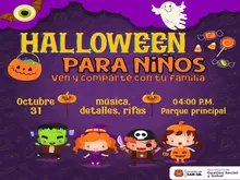 Halloween para niños