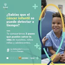 Conoces los signos y síntomas del cáncer infantil