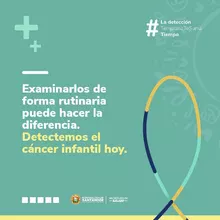 Conoces los signos y síntomas del cáncer infantil