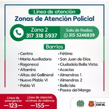 Zonas de Atención Policial