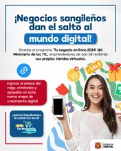 Negocios sangileños dan el salto al mundo digital