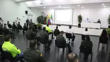 Ceremonia especial por el Distrito de Policía de San Gil 5