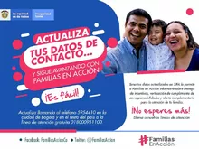 Actualiza tus Datos de Contacto Familias en Acción