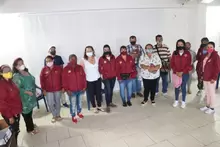 Entrega dotación Vendedores Ambulantes