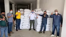 Entrega de Fertilizante Nitrogenado a Caficultores del Municipio