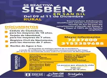 Se reactiva Sisbén 4