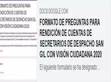 Formato Rendición de Cuentas