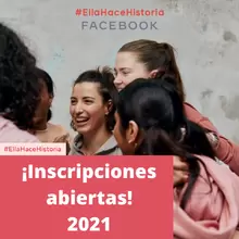 “Ella Hace Historia” abre inscripciones 2021