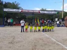 Reinauguración de la Cancha del Polideportivo San Martín