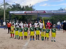 Reinauguración de la Cancha del Polideportivo San Martín