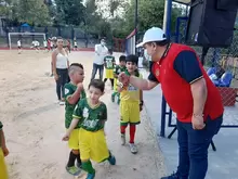 Reinauguración de la Cancha del Polideportivo San Martín