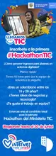 Llegamos con TIC, inscríbete a la primera #HackathonTIC