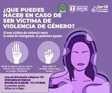 Qué puedes hacer en casi de ser víctima de violencia de género