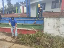 Continua la campaña Escuelas Vivas en la Institución Educativa Montecitos Alto