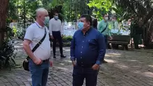 Visita del señor Alcalde de Jericó Antioquia y su Comitiva