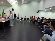 Participación en encuentro para la Asamblea provincial de juventudes de la provincia Guanentá