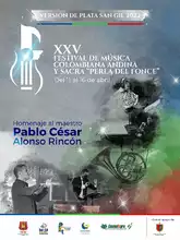 XXV Festival de Música Colombiana Andina y Sacra Perla del Fonce