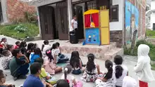 Tarde de integración con los niños del sector el Bosque