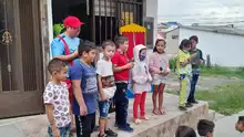 Tarde de integración con los niños del sector el Bosque