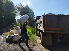 Con éxito se llevó a cabo la segunda ruta Rural de Recolección de Residuos Sólidos