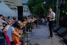 La orquesta de tiples de San Gil, invitada especial en el festival cultural música al parque