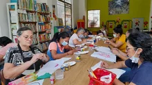 Curso de pintura para mujeres sangileñas