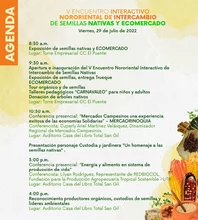 Invitación al V Encuentro Interactivo Nororiental de intercambio de semillas nativas y Ecomercado