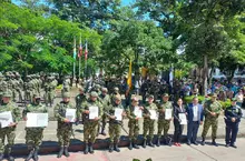 La Administración Municipal de San Gil conmemoró la Batalla de Boyacá