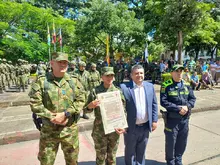 La Administración Municipal de San Gil conmemoró la Batalla de Boyacá