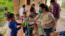 Se realiza jornada especial en algunas escuelas rurales fomentando el uso del tapabocas