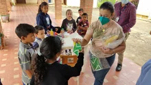 Se realiza jornada especial en algunas escuelas rurales fomentando el uso del tapabocas