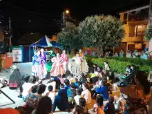 Se realizó un intercambio cultural con el grupo Tzipecua de Michuacan México y el show Circo de Corazón