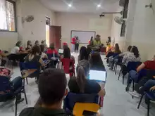 Se realizó capacitación dirigida a los docentes del Colegio el Rosario