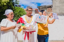 Acto cultural de la UAI en conmemoración al 12 de octubre