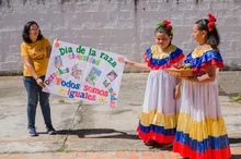 Acto cultural de la UAI en conmemoración al 12 de octubre