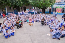 Se realizó actividad con los estudiantes del colegio Niña María del municipio